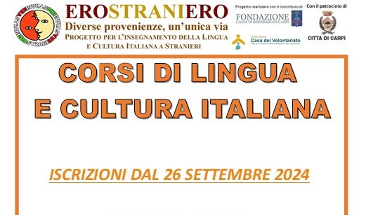 Corsi di lingua e cultura italiana 2024-2025